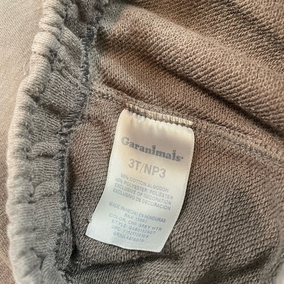 🐶🐶Garanimals size 3T gray sweat pants🐶🐶 - Picture 4 of 4